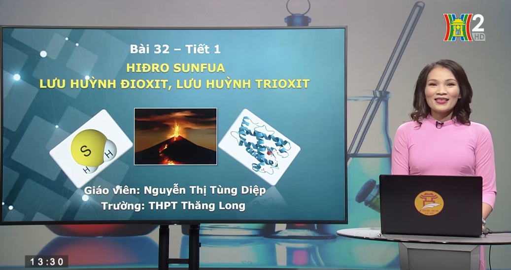 Tải sách: Bài 32 : Hiđro sunfua – Lưu huỳnh đioxit – Lưu huỳnh trioxit – Hóa Học 10